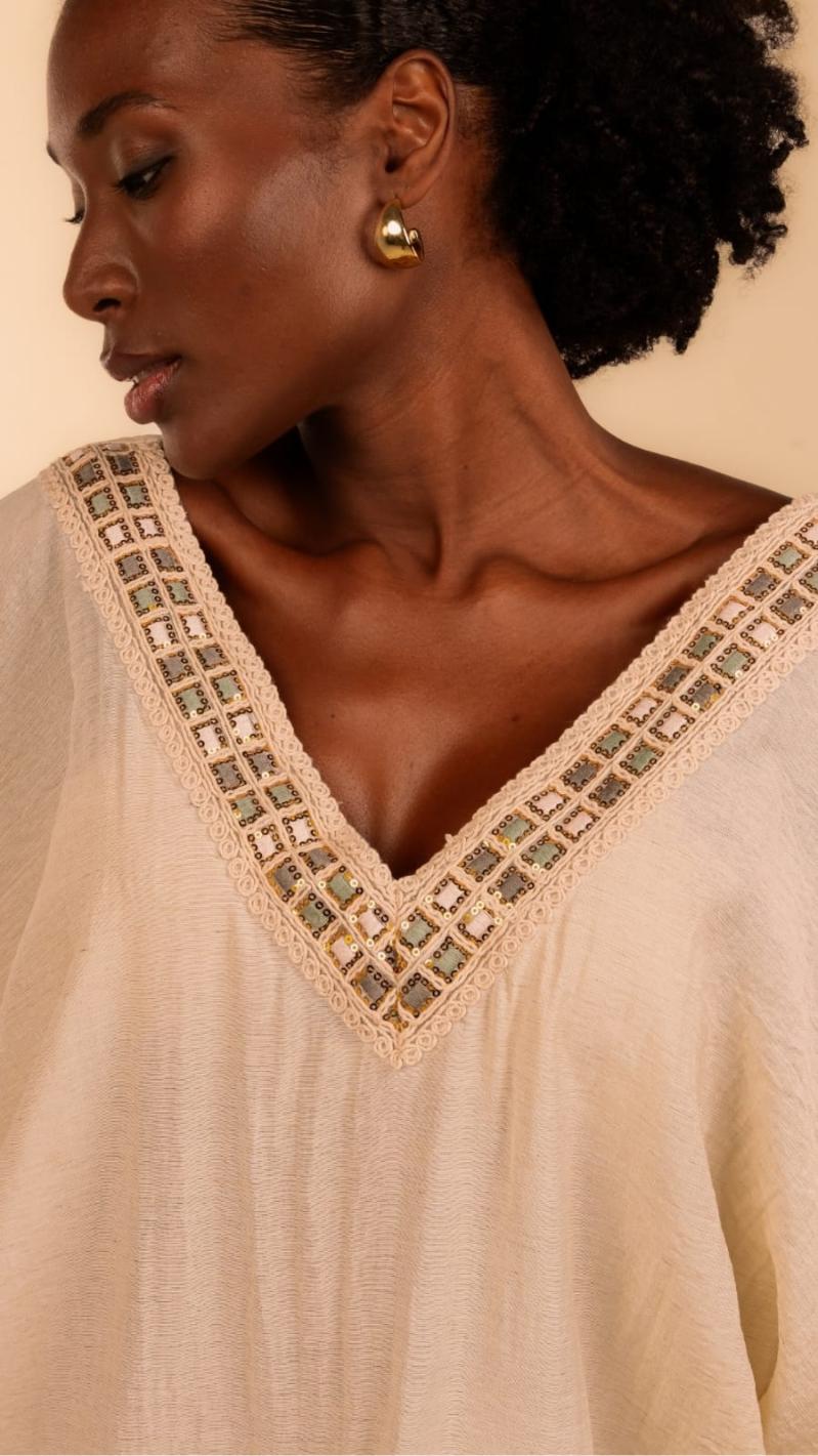 KAFTAN CURTA AMY LINHO MAHAWA, segunda foto